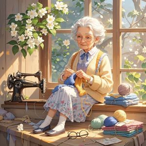 针线里的晨光-玉玺