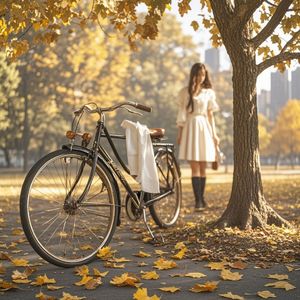 旧单车与白衬衫-壹夜玖梦