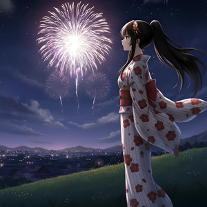 夏の夜に咲く、淡い想い出