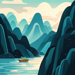 遇见你的眉眼如清风明月