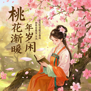 桃花渐暖年岁闲