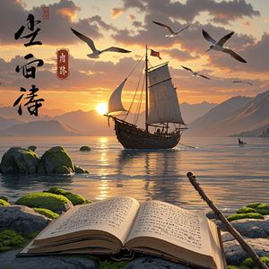 孤帆向晚