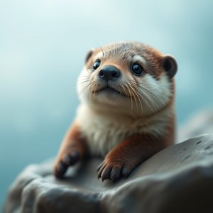 Миленькая выдра