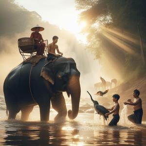 Thai tradational Isan dance music