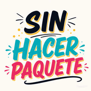 sin hacer pauqete