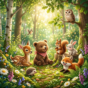 幸せな動物たち