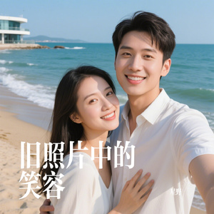 旧照片中的笑容