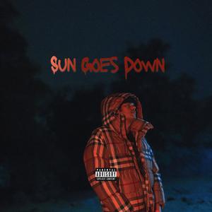 sun goes down
