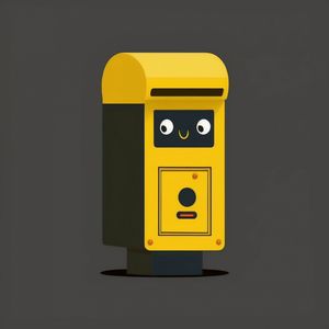 Brief in der Postbox
