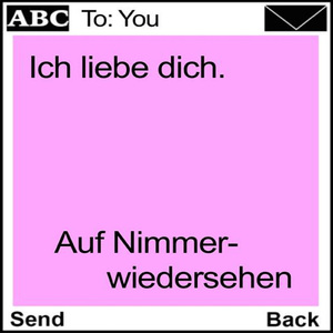 Ich Liebe Dich, Auf Nimmerwiedersehen