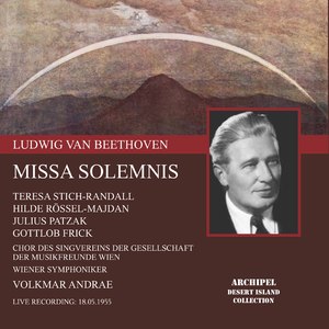 Missa solemnis in D Major, Op. 123:IV. Sanctus (Live)