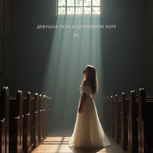 Девушка пела в церковном хоре