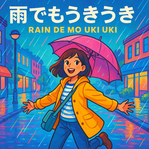 雨でもうきうき