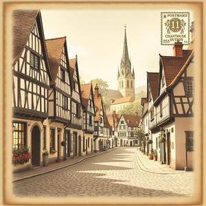 Ghost Town On A Postcard