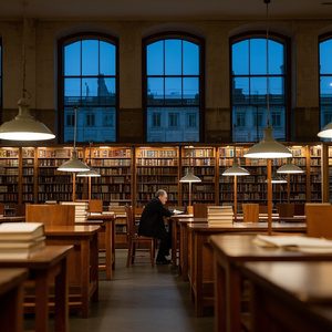 Late-Night Library