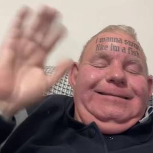 i wanna swim like im a fish