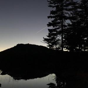 clear night, northern sky -spoken word