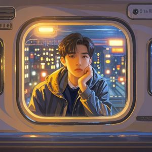 车窗里的灯火-金雪强