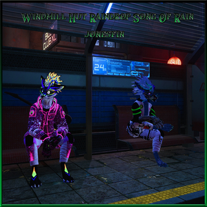 Windmill Hut Raindrop Song of Rain