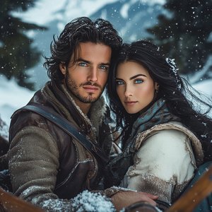 Weihnachtstanz Im Schnee