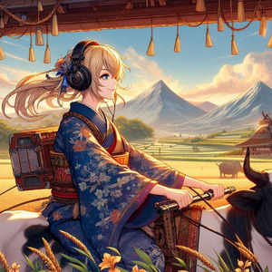 【和風EDM】夕暮れダンスと稲穂の波　和楽器×カントリー　和風BGM