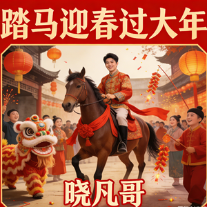 踏马迎春过大年