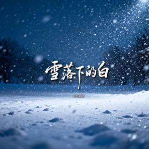雪落下的白
