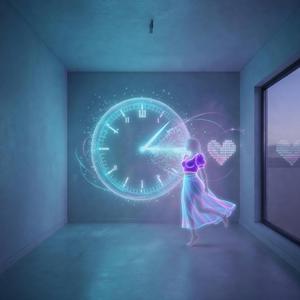 Blue Clock Ghosts