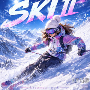 雪の中の笑顔