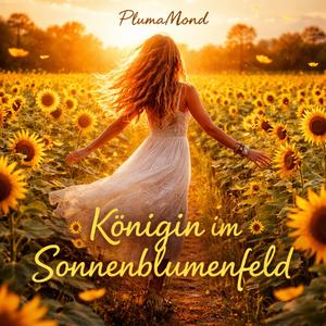 Königin im Sonnenblumenfeld