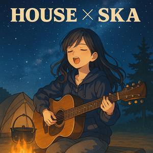 流れ星に想いを託すハウススカ