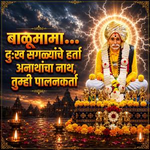 बाळूमामा दुःख सगळ्यांचे हर्ता अनाथांचा नाथ तुम्ही पालनकर्ता