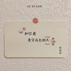 和你看星空夜色微风-程灿灿