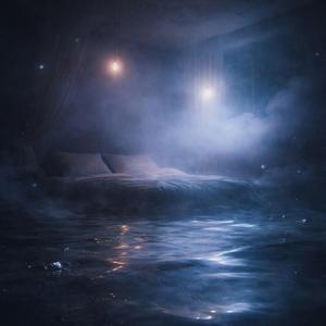 밤, 물, 흐르는 물