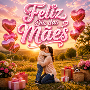 Feliz dia das Mães
