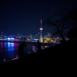 Neon Shadows Dancing on the Edge of Code