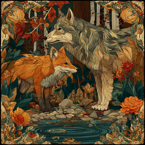 Волк и лиса