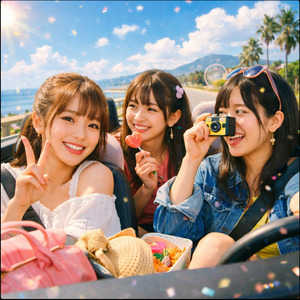 女子会ドライブ