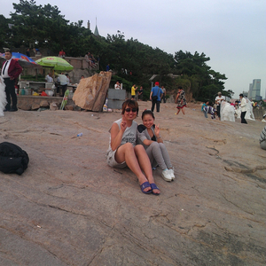 칭다오 해변가에서 죽음에 관한 생각을 하며