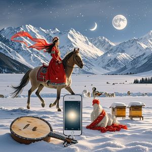雪原还留着她的红-楠烨Lioren