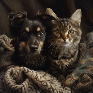 Pets' Peaceful Harmony