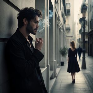 Аполлон нервно курит в сторонке