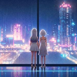 Blue Neon Rain (Instrumental)