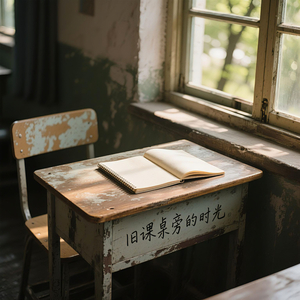 旧课桌旁的时光