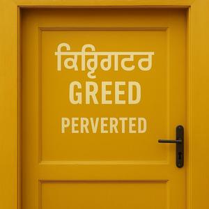 ਵਿਕ੍ਰਿਤ ਲਾਲਚ (Perverted Greed in Punjabi) V2