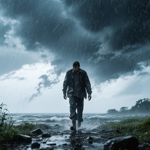 从暴风雨走出来的人