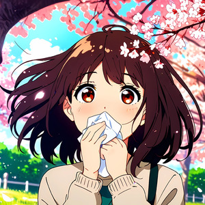 恋と花粉と、くしゃみの春 – Spring Sneeze Romance