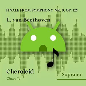 Finale from Symphony nr. 9, op. 125: Andante maestoso (Voice with metronome)