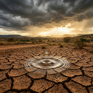 Primeiro Pingo No sertão