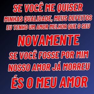 Pout-Pourri: Se Você Me Quiser/Minhas Qualidade, Meus Defeitos/Eu Tenho um Amor Melhor Que o Seu/Novamente/Se Você Fosse por Mim/Nosso Amor Já Morreu/És o Meu Amor